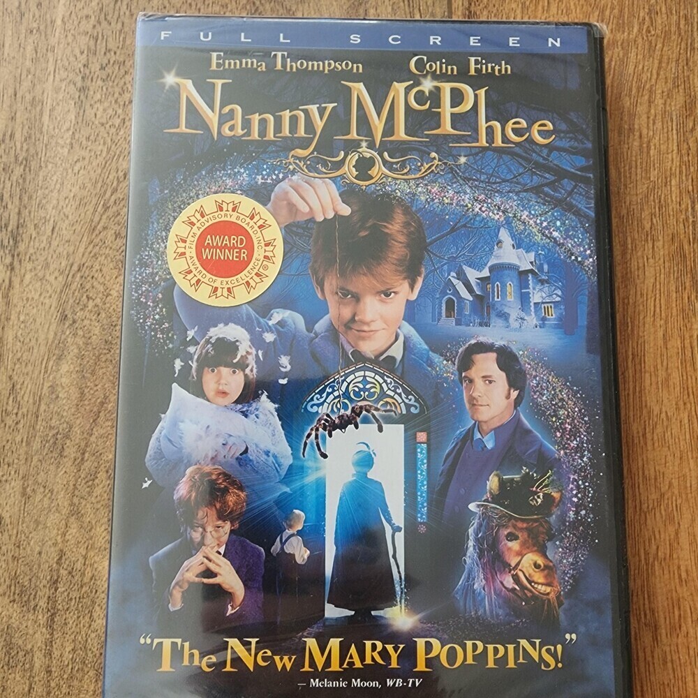 Nanny McPhee DVD Full Screen Family Fantasy Emma Thompson Colin Firth PG Movie